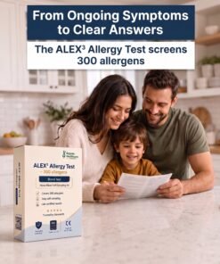 ALEX3 Allergy Test - Test 300 Allergens From a Small Blood Sample at Home